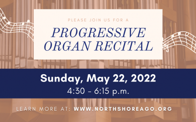 Progressive Organ Recital | May 22